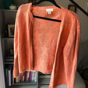 Vintage Coral Stars Cardigan